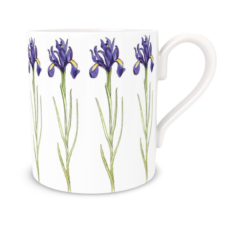 Fine China Mug - Standard size: Iris