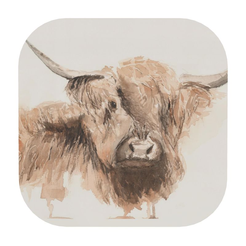 Coasters: Highland Cow
