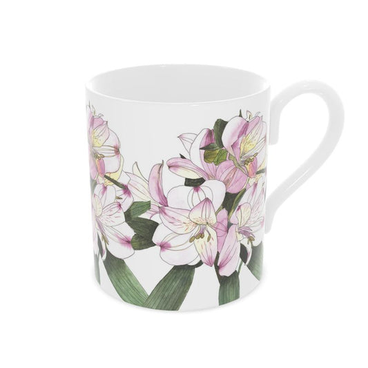 Fine China Mug - Standard size: Astromelia